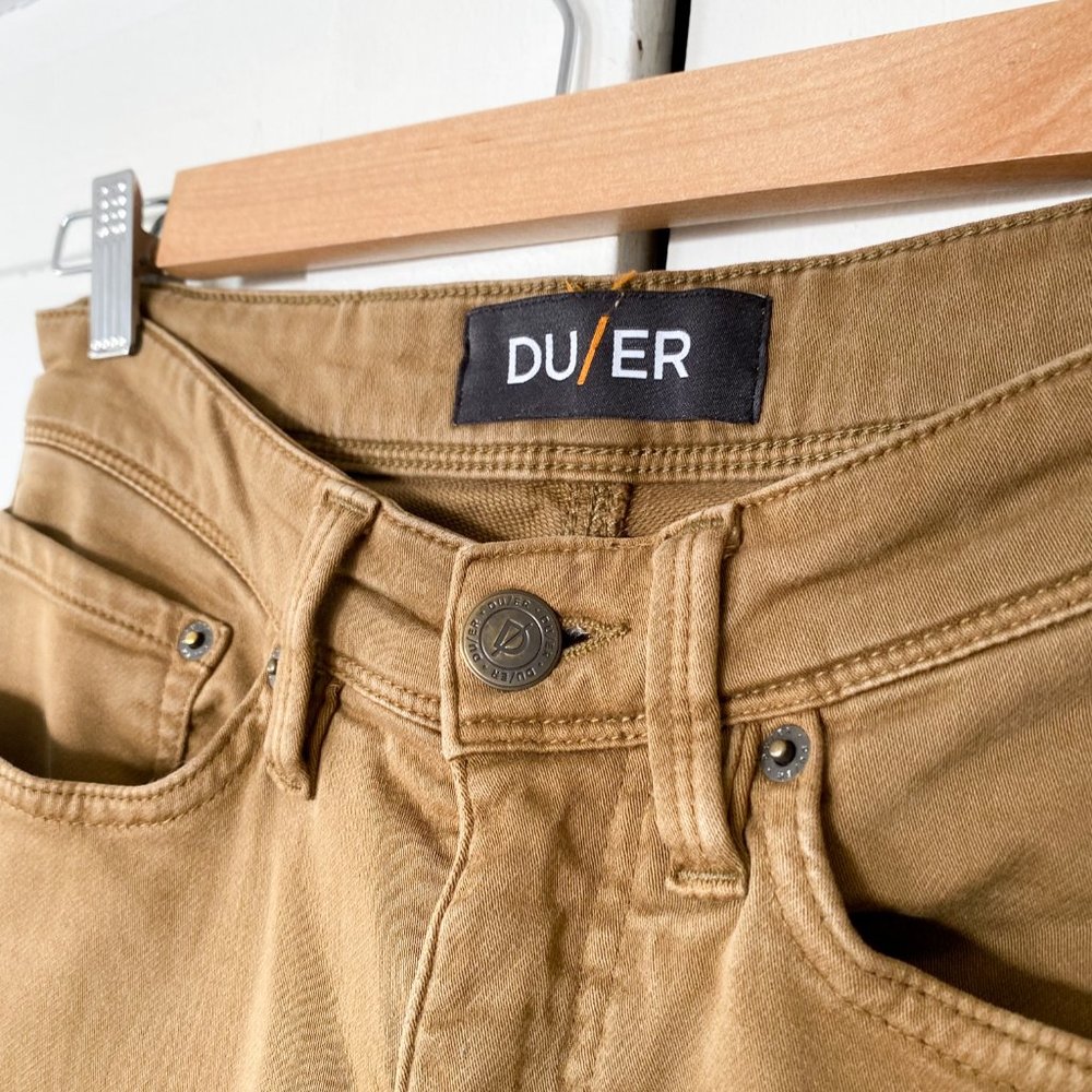 DUER | No Sweat Pant Slim Tobacco Brown Pants - Picture 4 of 8